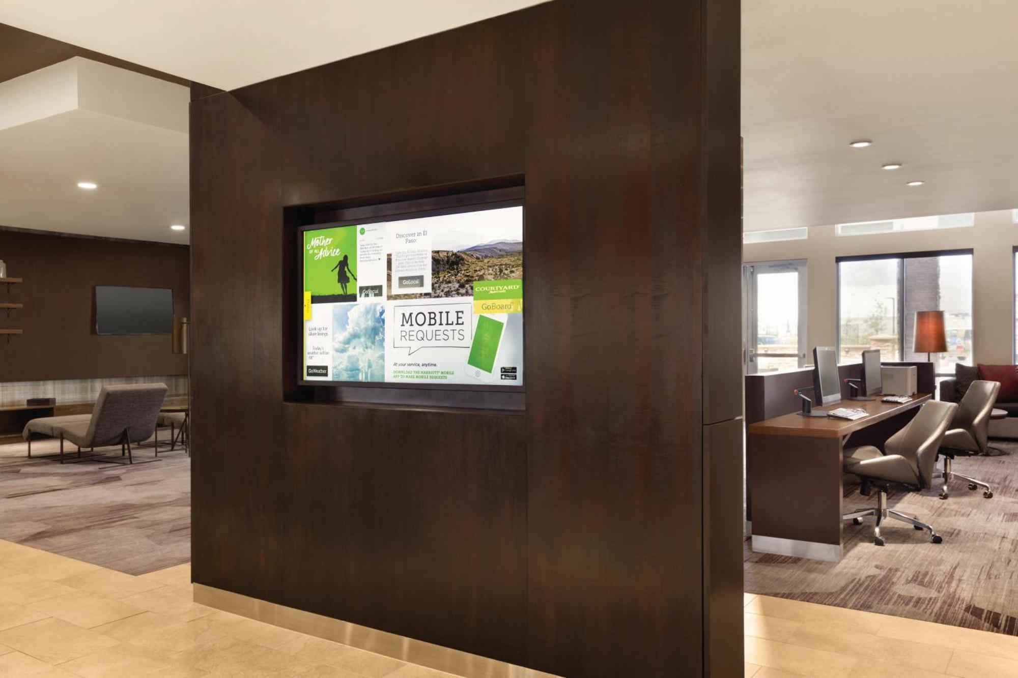 Courtyard By Marriott El Paso East/I-10 Hotel Exterior foto